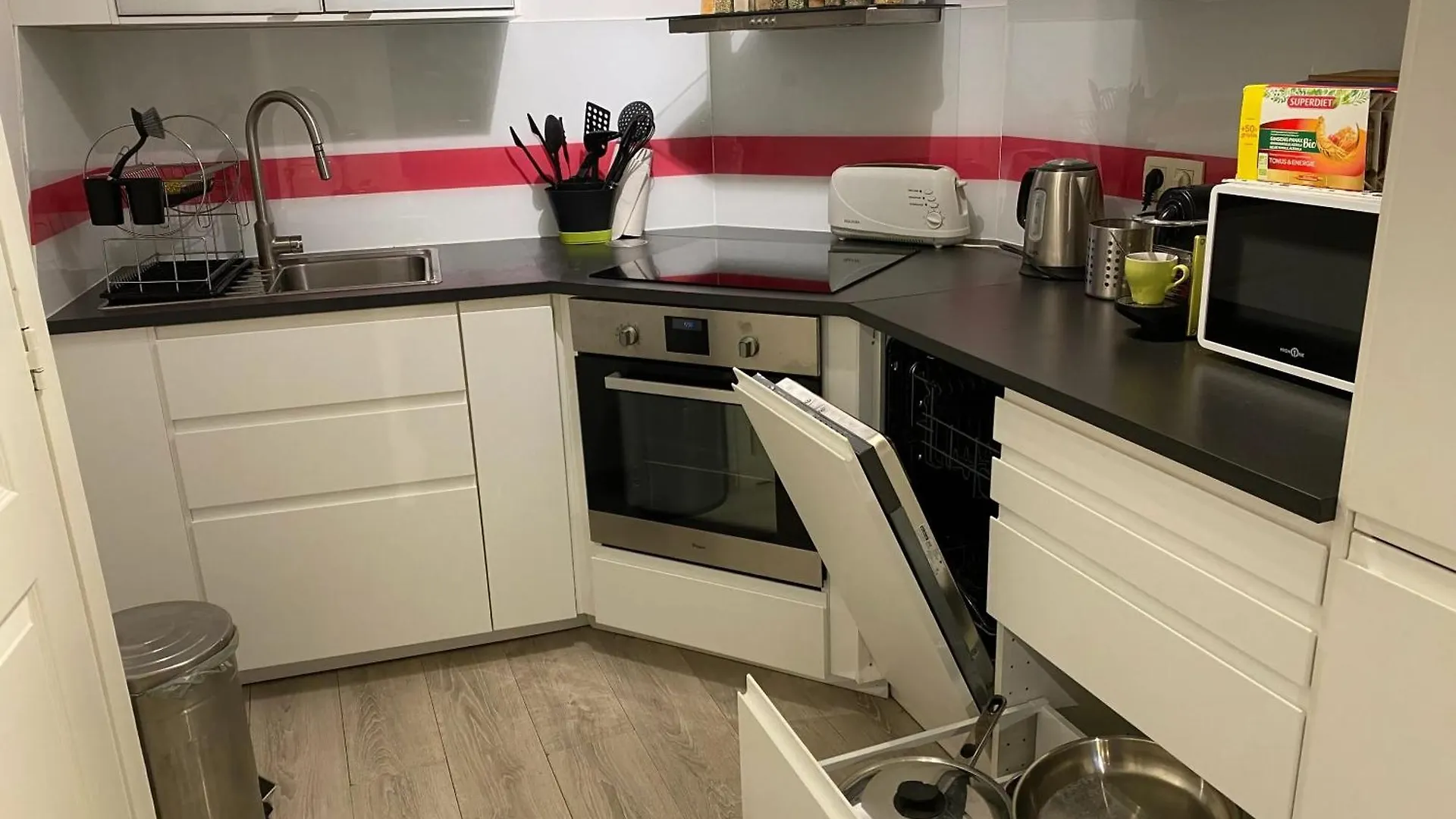 Charming Flat In Charleroi 100 Sqm Private Parking Apartment Belgium